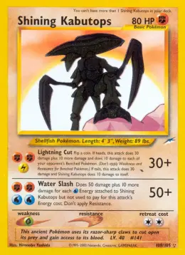 Shining Kabutops card