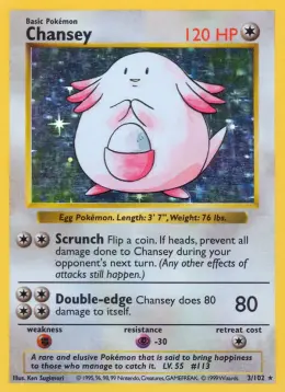 Chansey card