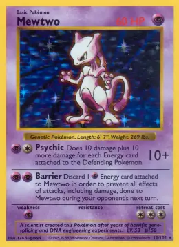 Mewtwo card