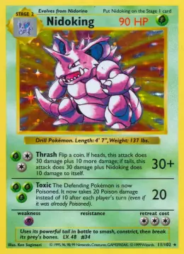 Nidoking card