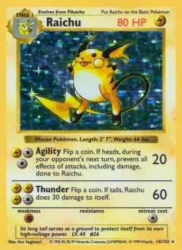 Raichu card