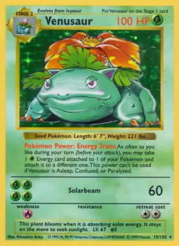 Venusaur card