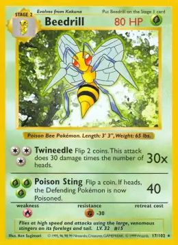 Beedrill card