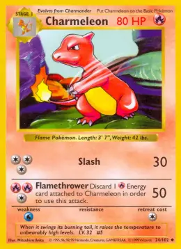 Charmeleon card