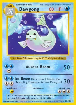Dewgong card