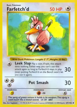Farfetch'd card