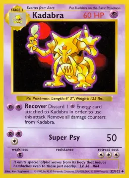 Kadabra card