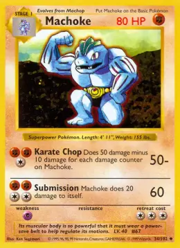 Machoke card