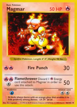 Magmar card