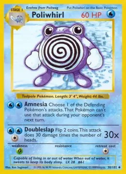 Poliwhirl card