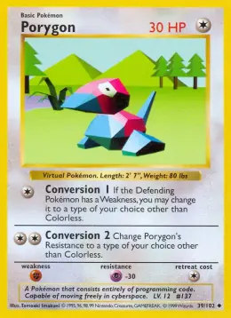 Porygon card