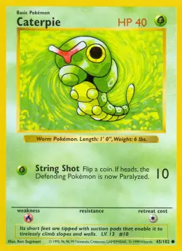 Caterpie card