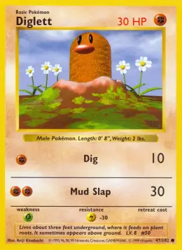 Diglett card