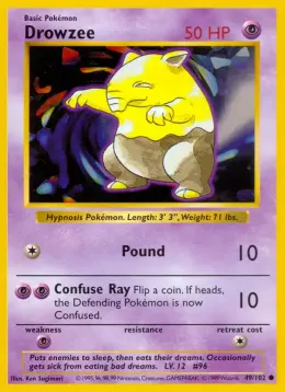 Drowzee card