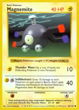 Magnemite card