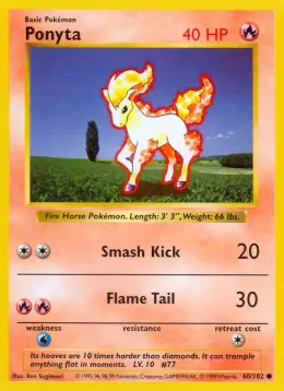 Ponyta card