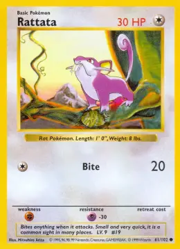 Rattata card