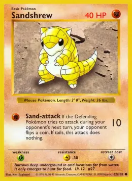 Sandshrew card