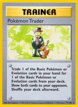 Pokemon Trader card