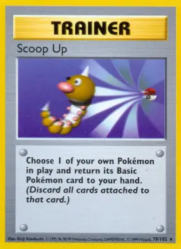 Scoop Up card