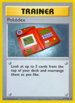 Pokedex card
