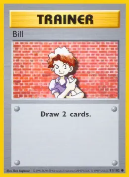 Bill card