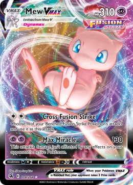 Mew VMAX card