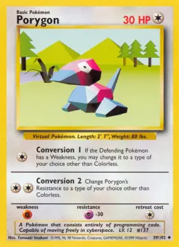 Porygon card