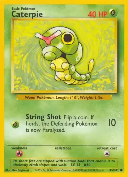 Caterpie card