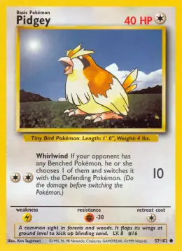 Pidgey card