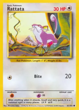 Rattata card