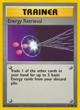 Energy Retrieval card