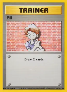 Bill card