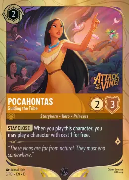 Pocahontas card