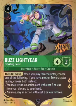 Buzz Lightyear card