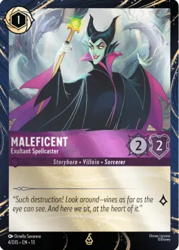 Maleficent card