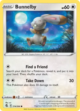 Bunnelby card