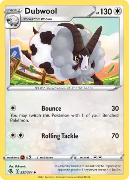 Dubwool card