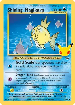 Shining Magikarp card