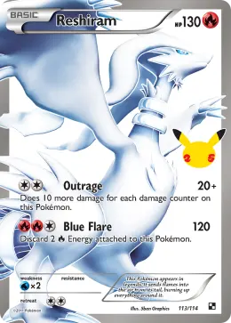 Reshiram card