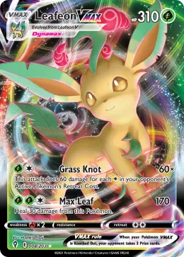Leafeon VMAX card