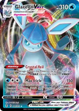 Glaceon VMAX card
