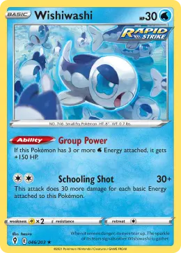 Wishiwashi card