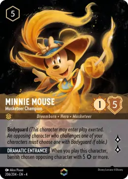 Minnie Mouse card