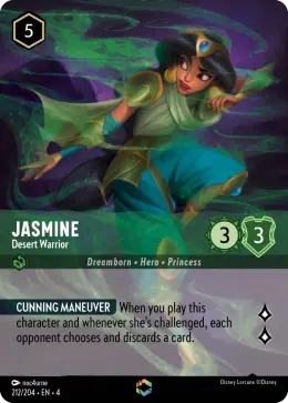 Jasmine card
