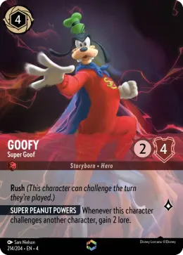 Goofy card