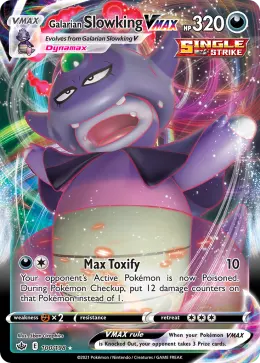 Galarian Slowking VMAX card