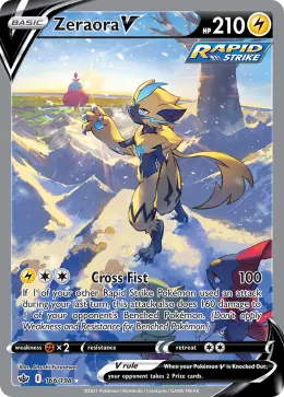 Zeraora V card