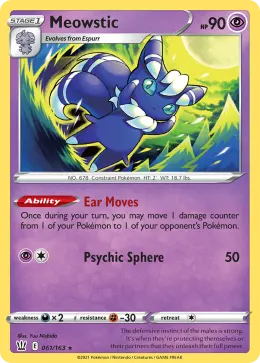 Meowstic card