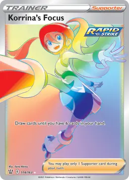 Korrina's Focus card